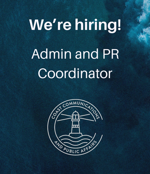 Job Opportunity: Admin and PR Coordinator