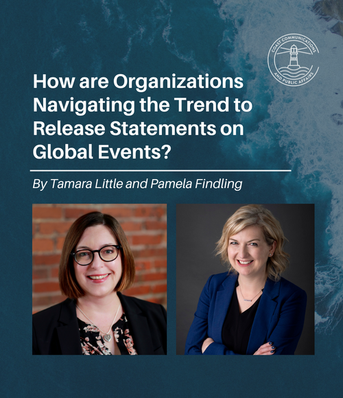 How are Organizations Navigating the Trend to Release Statements on Global Events?